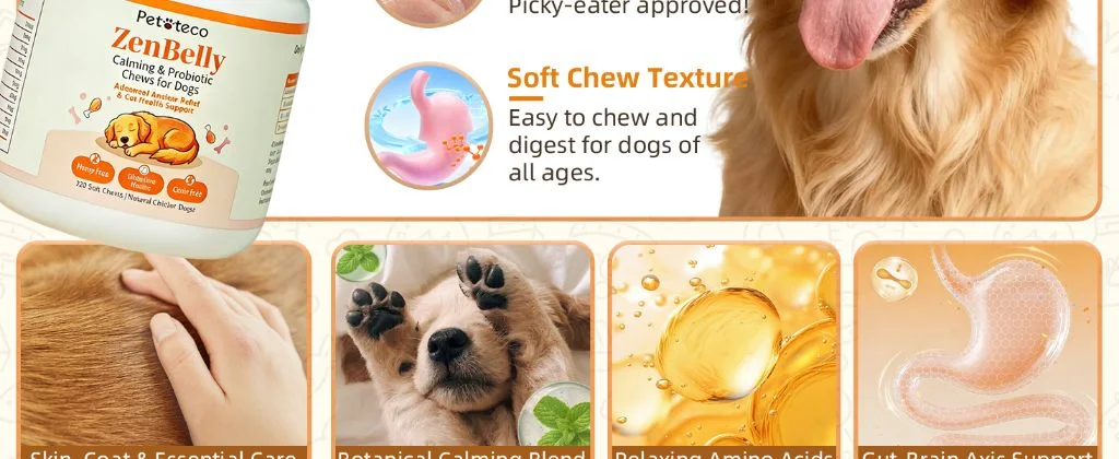 Soft Chew Texture, 4 Formula Benefits
