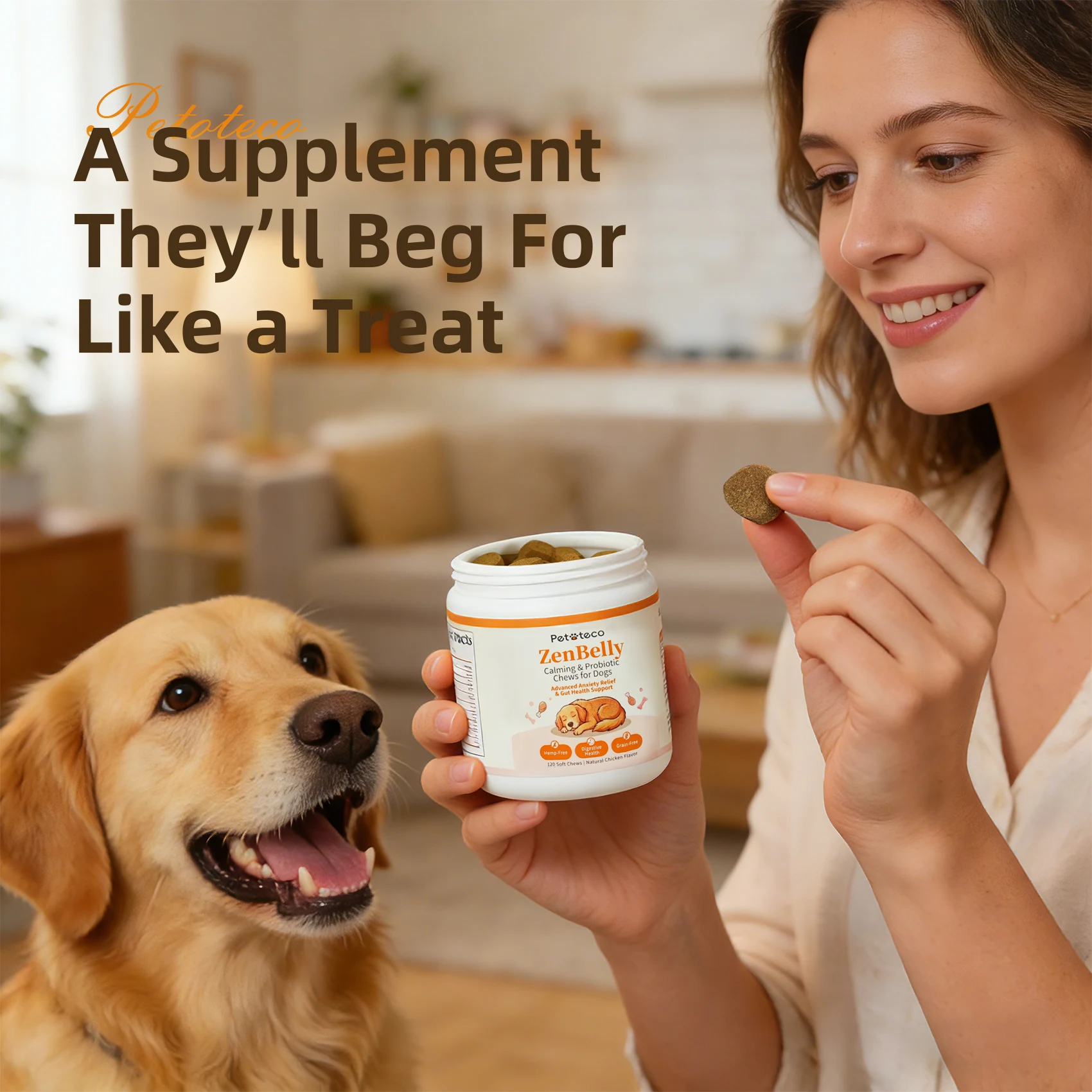 ZenBelly Calming Probiotic Chews